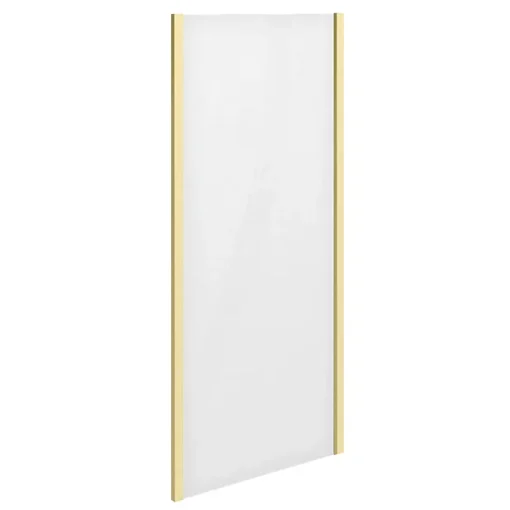 Toreno Brushed Brass 760 X 1850 Side Panel -Bathroom Essentials Shop bb7sp l 1