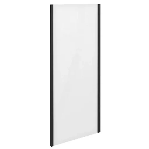 Toreno Matt Black 800 X 1850 Side Panel -Bathroom Essentials Shop blk8sp nl