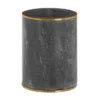 Toreno Grey Marble Brass Effect Tumbler -Bathroom Essentials Shop gmbtd1