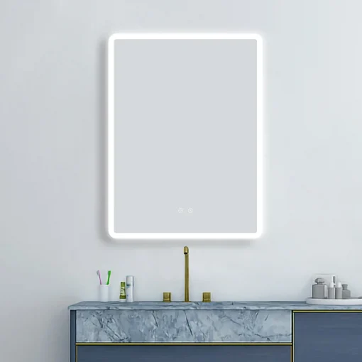 Toreno 800 X 600mm LED Illuminated Bluetooth Mirror Inc. Touch Sensor + Anti-Fog -Bathroom Essentials Shop mir012 d3