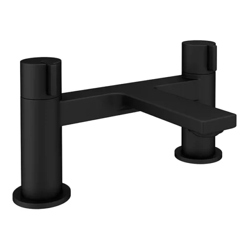 Toreno Casa Bath Filler Tap Matt Black -Bathroom Essentials Shop ta98mb n l