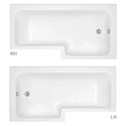 Toreno L-Shaped 1500 Complete Bathroom Package -Bathroom Essentials Shop trcbs15 d4